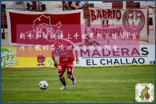 新手如何快速上手世界杯买球APP官方下载的各项功能与玩法指南