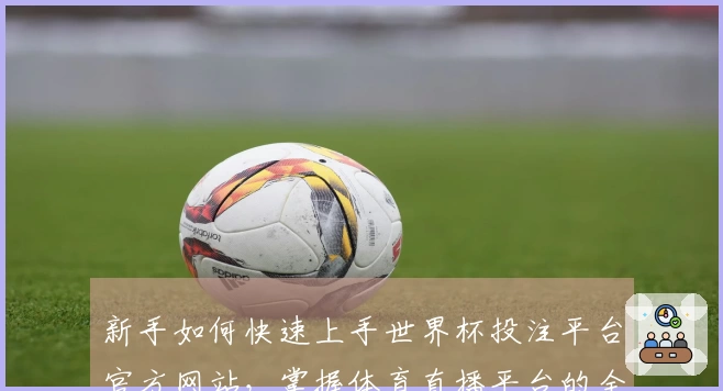 新手如何快速上手世界杯投注平台官方网站，掌握体育直播平台的全能功能与使用技巧